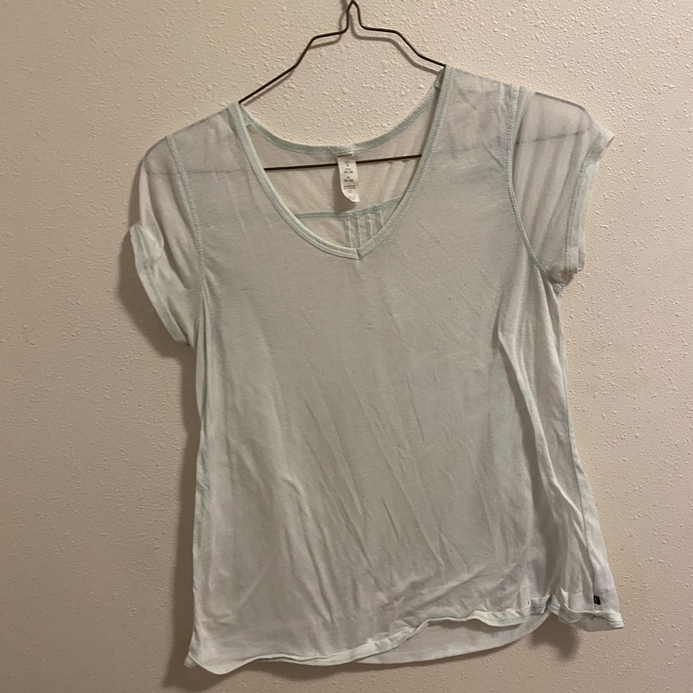 Womens light green shirt